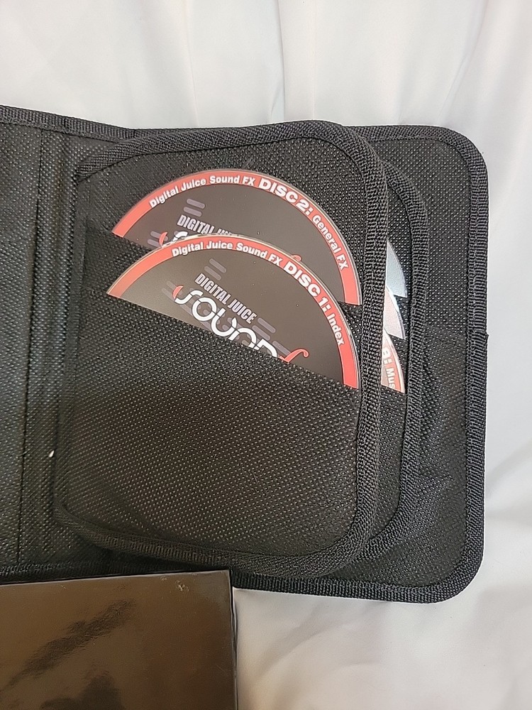 Digital Juice Sound FX Library Volume 1 Editing Software Complete 10 Discs