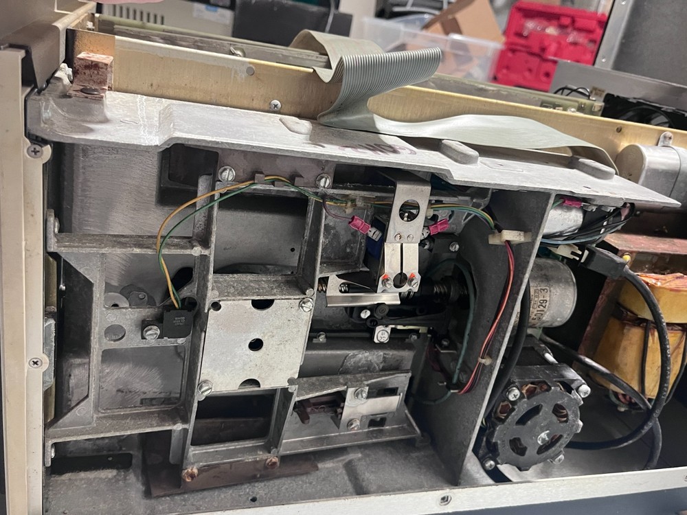 Vintage Wang 5505-1 Computer - two 8'' floppy disk drives - Untested - Powers on