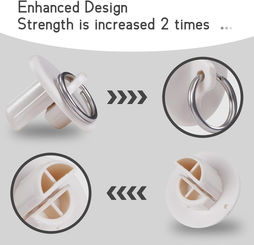 New Bungee Kit + End Cap, Universal Replacement Installation Accessories for Ind