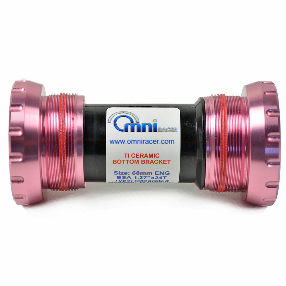 OMNI Racer WORLDS LIGHTEST CERAMIC Shimano Hollowtech Bottom Bracket: INSTALLED