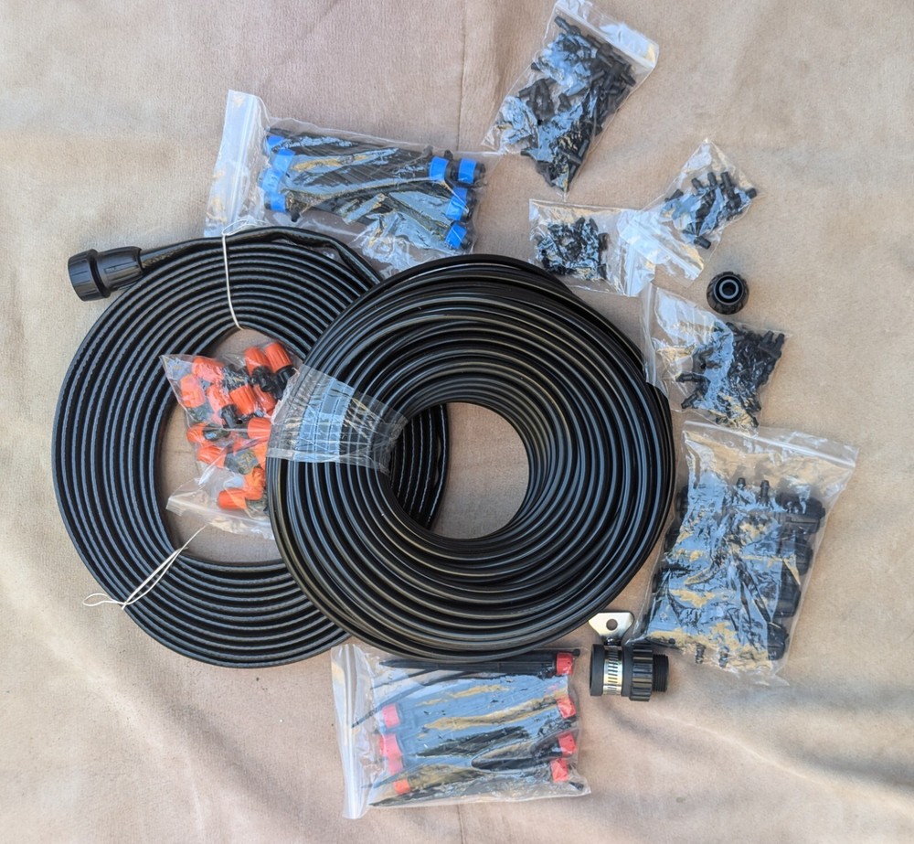 INDIVIDUAL PLANTS DRIPPING IRRIGATION KIT