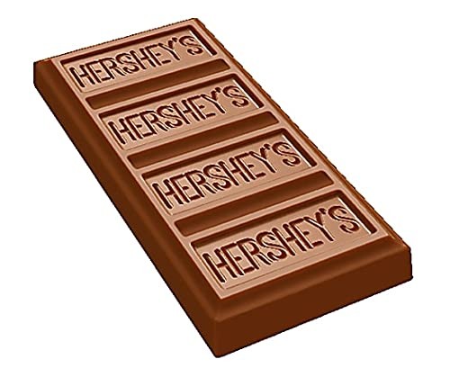 HERSHEY'S Milk Chocolate Snack Size Candy Bar, 5 Pound Bulk Package