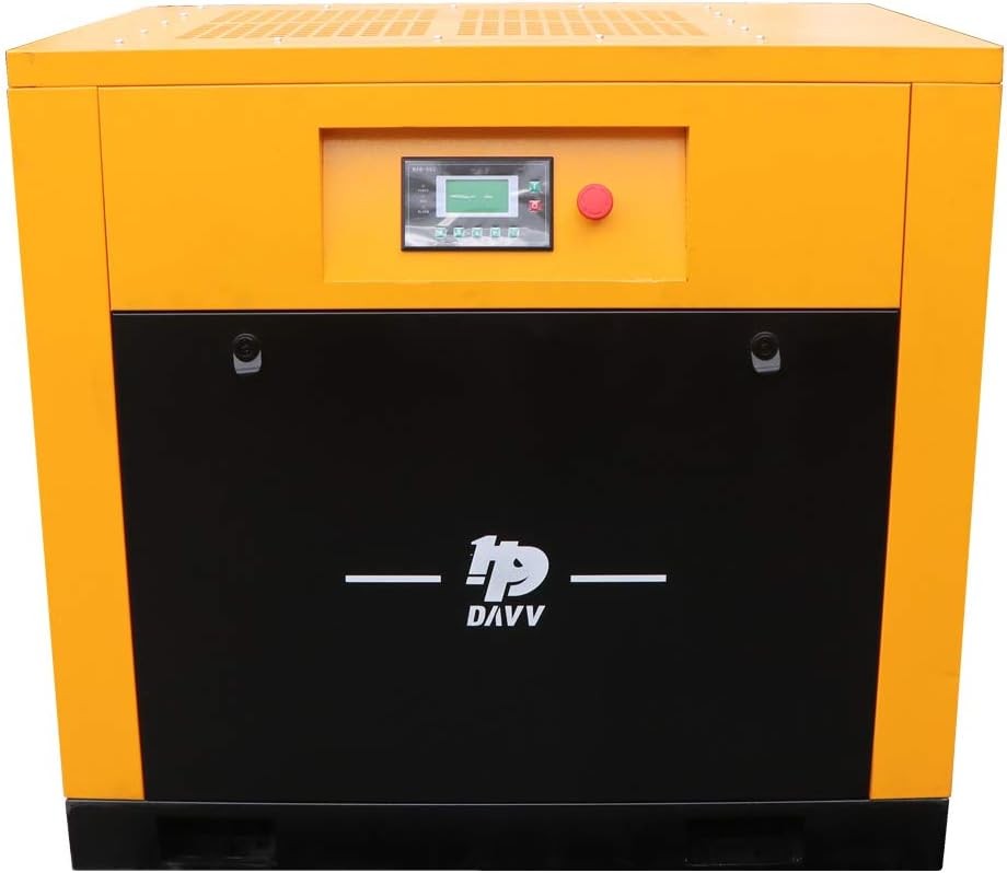 20 HP Rotary Screw Air Compressor 3 Phase Variable Speed Energy Efficiency 230V