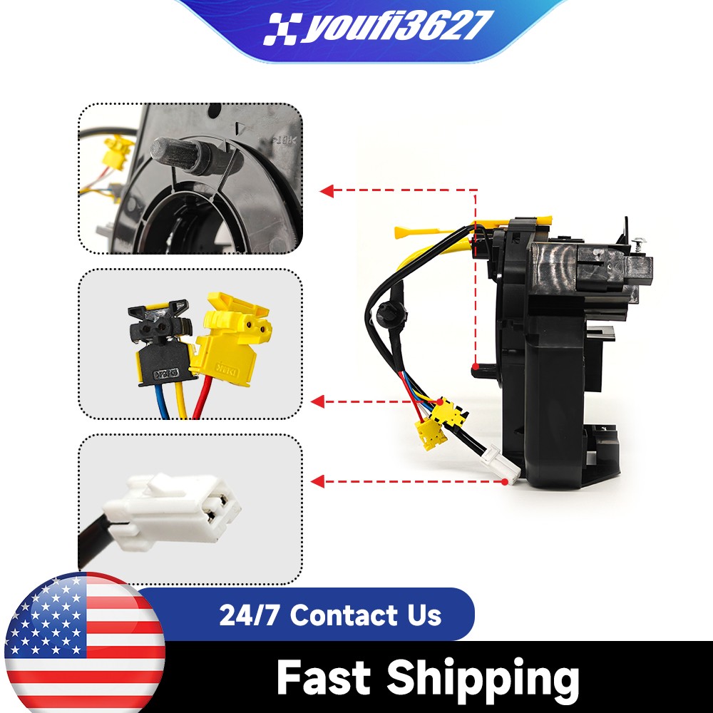 Clock Spring with Angle Sensor for Dodge Ram 1500 2013-2022