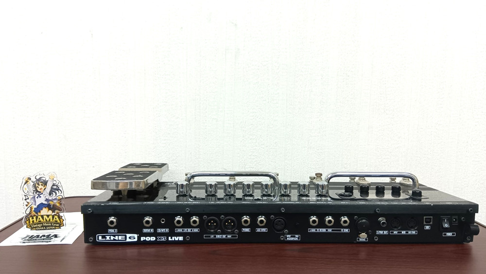 Line 6 POD X3 Live Multi-Effects Processor Guitar Pedalboard Cleaned Tested used