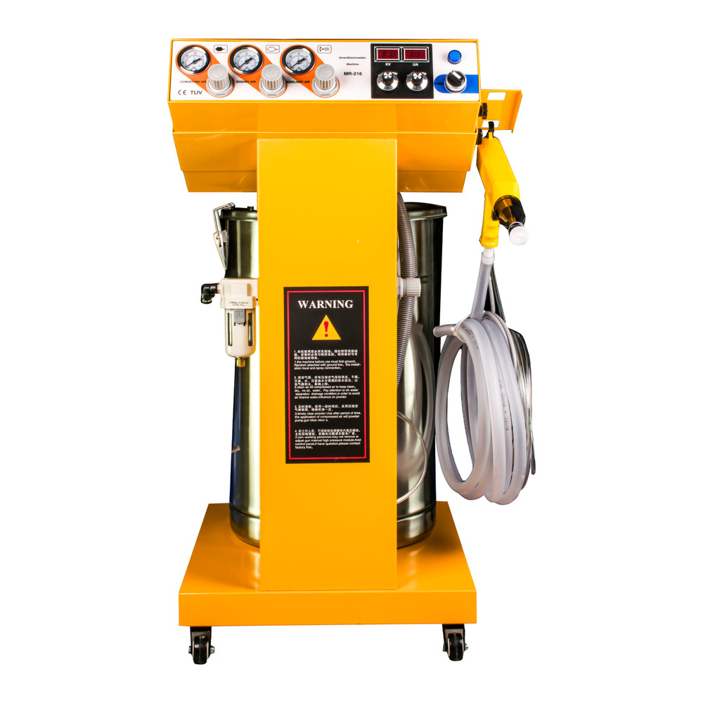 Powder Coating Machine MR216 Electrostatic Spray Spraying Gun Paint System