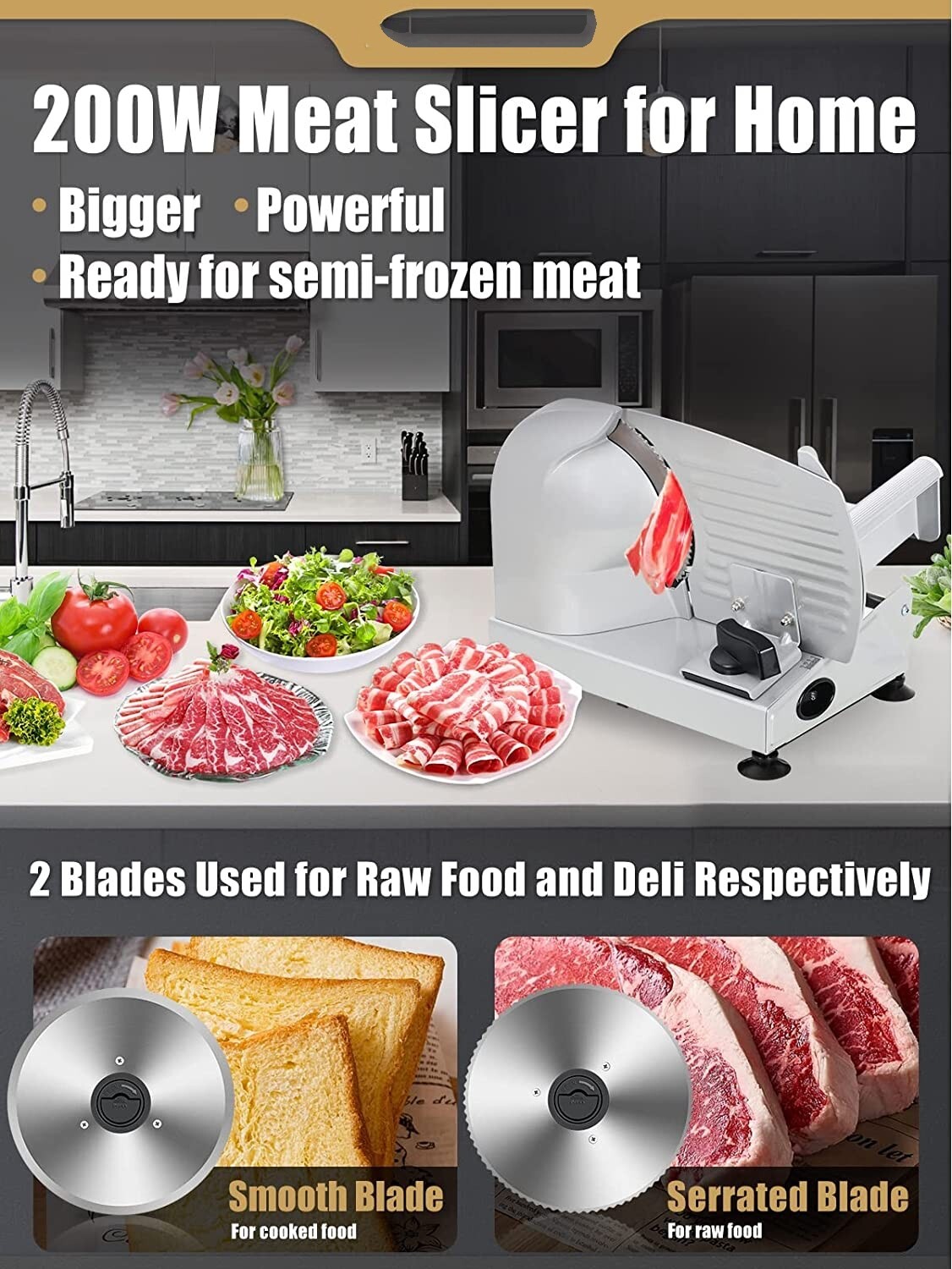 Rebanadora Cortadora De Carne jamon Queso Comercial Para Negocios Calidad Nuevo