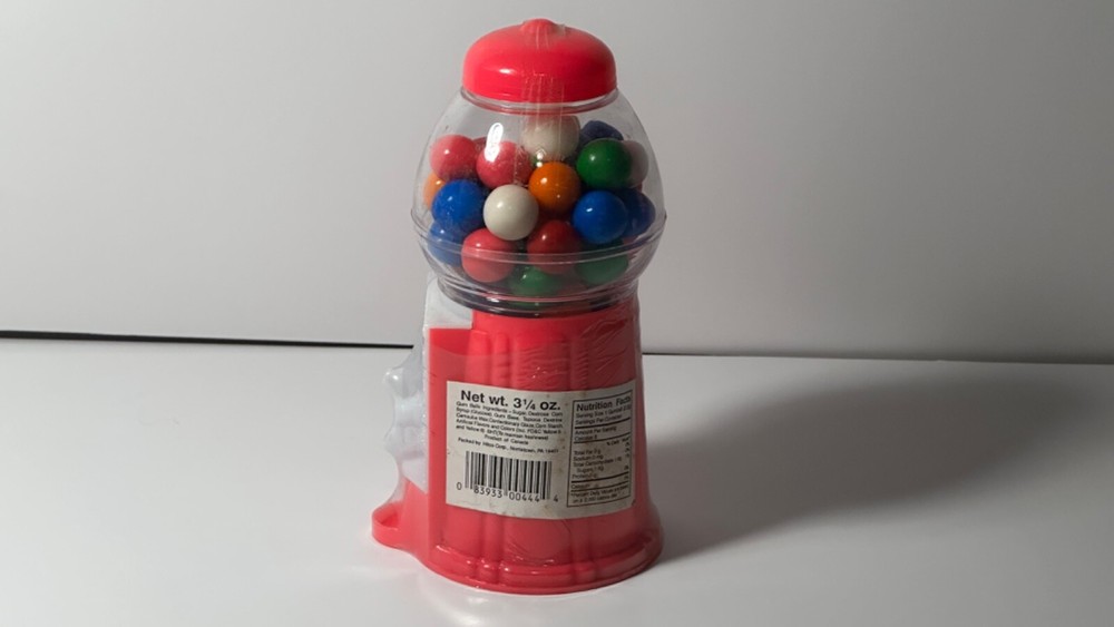 Reusable Gum Ball Machine Full and Mint from - 1996