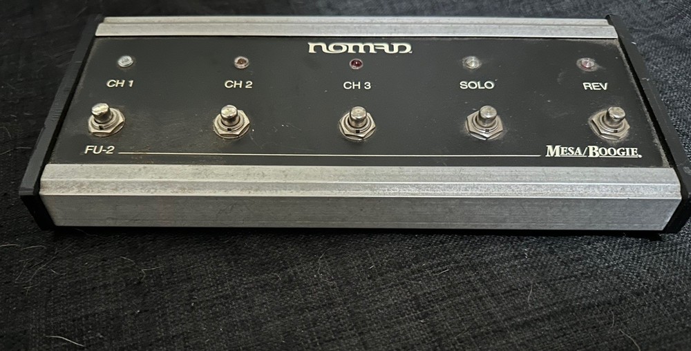 Mesa Boogie Nomad 45 / 55 foot switch, five button amplifier footswitch