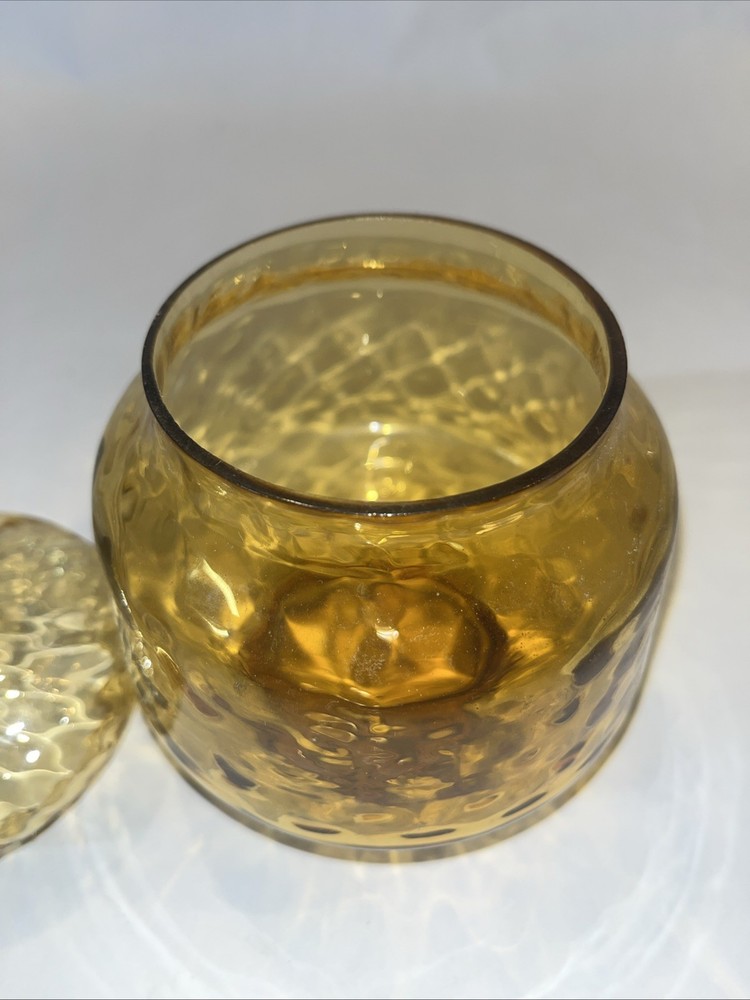 Vintage Empoli Glass Candy Dish