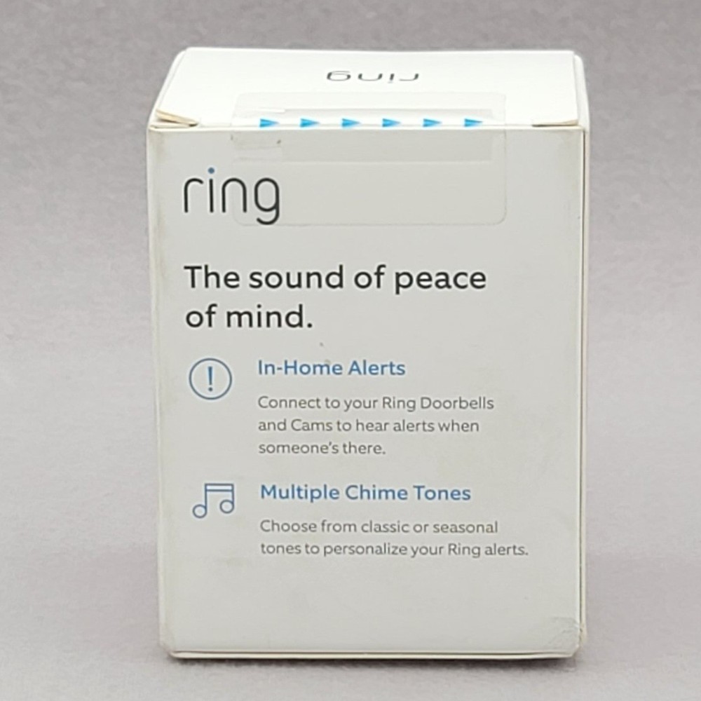 Ring Chime Plug in Chime for Ring Devices White