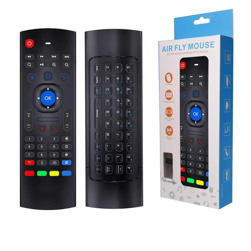 Remote, MX3 2.4G Android Remote with Mini Wireless Keyboard,for Android TV//I...