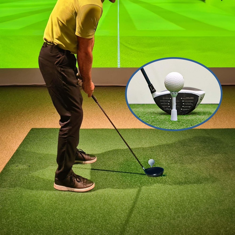 Adjustable Golf Tees, Durable Golf Tees for Men, 3 Pack, White