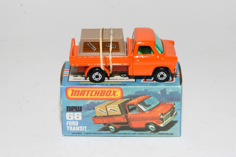 Mqatchbox 66e Frord Transit Pick Up, Pristine in Mint Original Box