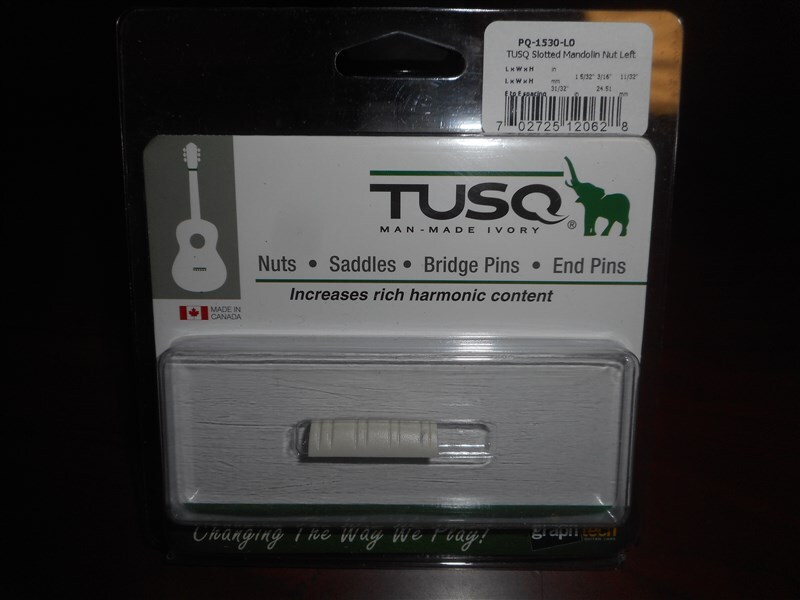 NEW Graph Tech Lefty Mandolin Nut, PQ-1530-L0 - TUSQ