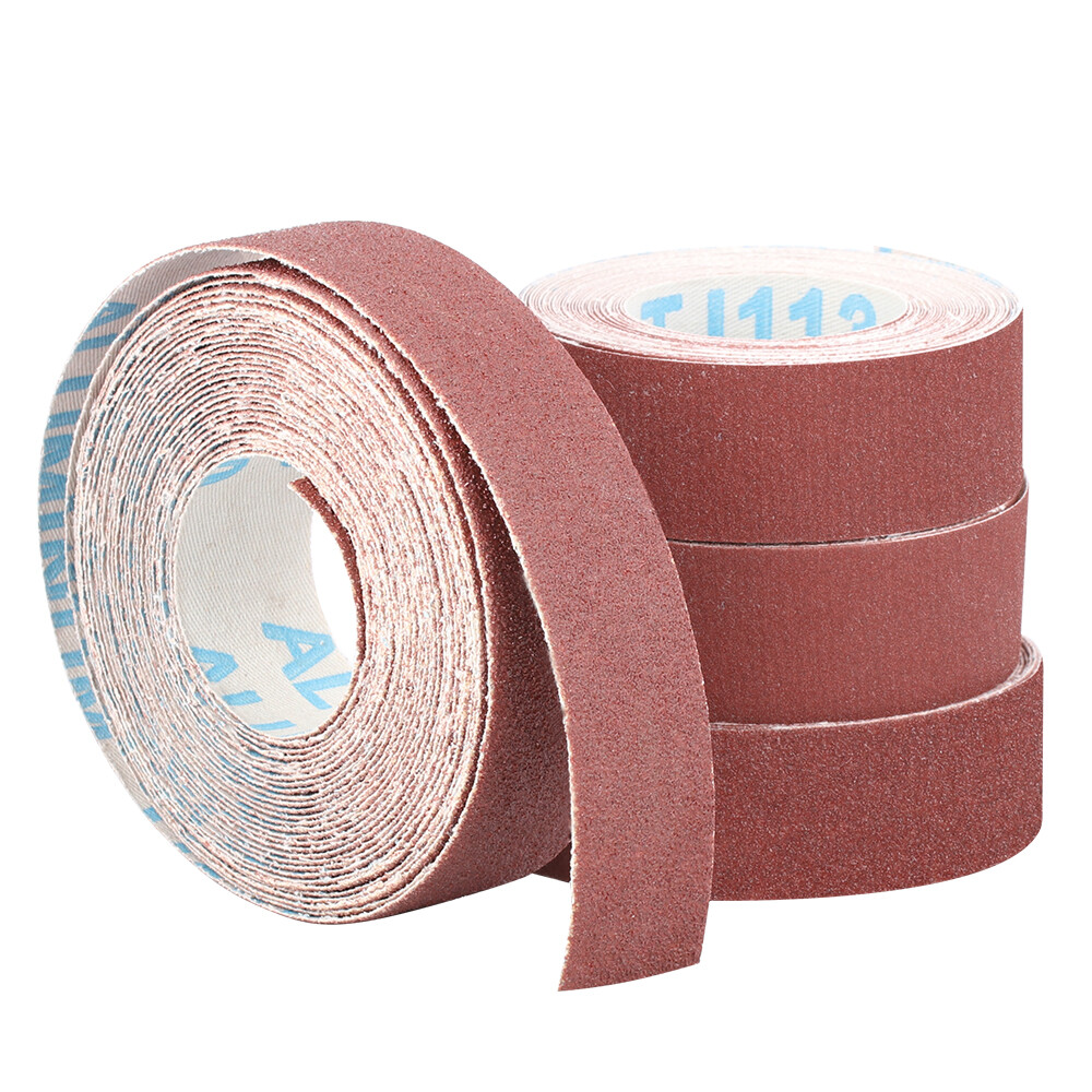 Emery Cloth Roll Multiple Grit Abrasive Sandpaper Roll with Dispenser Wood Metal