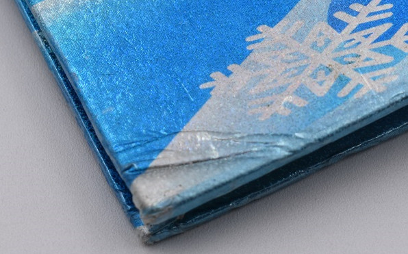 Vintage Y2K Lisa Frank Eskimo Girl Polar Bear Glitter Prism 3 ring Binder