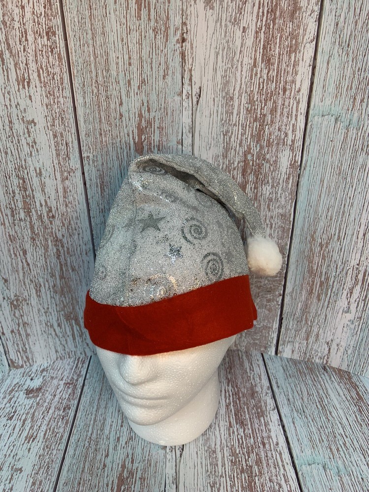 3 BRAND NEW SEQUIN SANTA HATS