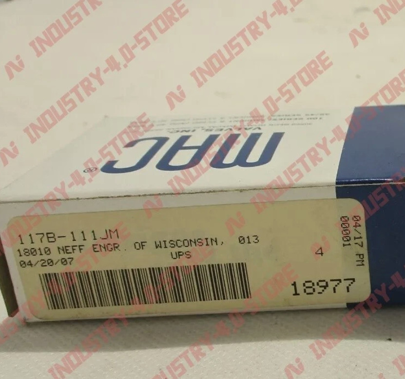 MAC solenoid valve 117B-111JM