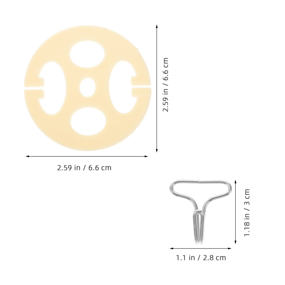 Metal Hook Set Car Seat Covers Installation Accessories Multi Functional