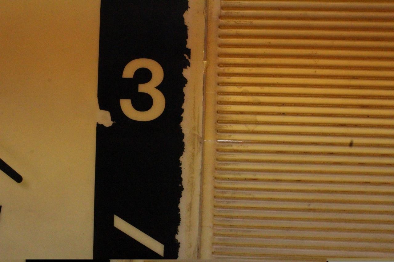 Vintage 1970s Harley Davidson AMF #1 Clock Menu Board Sign Sportster Chopper