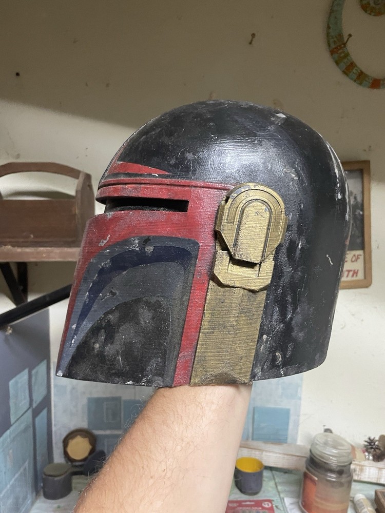 Star Wars Custom Mandalorian PROJECT 3D Printed Helmet