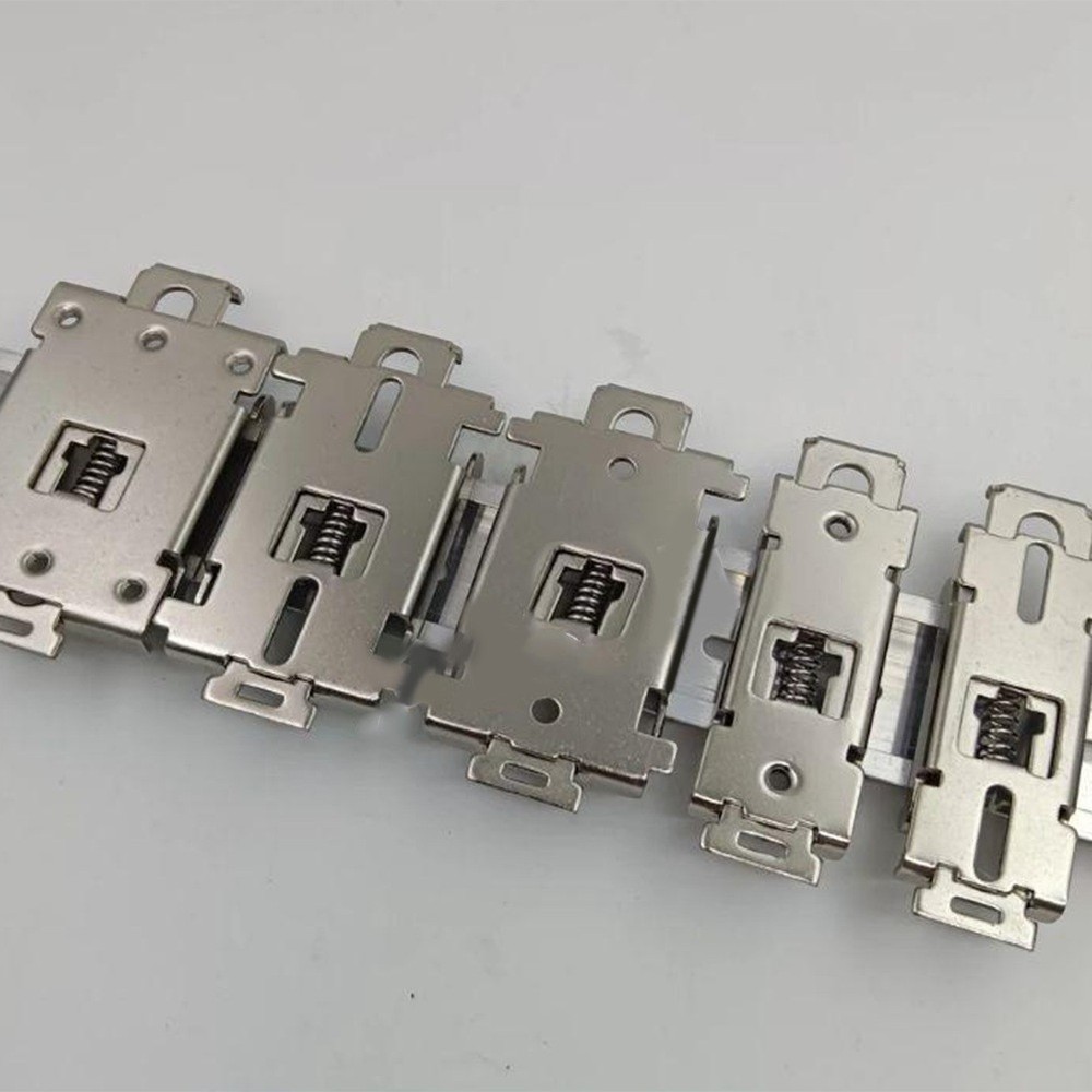 Versatile DIN Rail Mounting Solution for Electronic Switches 35mm Bracket