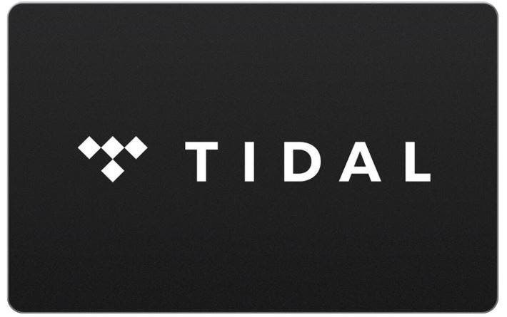TIDAL $20 eGift Card (no expiration)