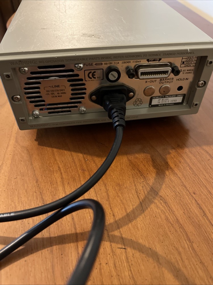 HP 8116A Pulse Function Generator 50MHz Fully Operational Good Condition