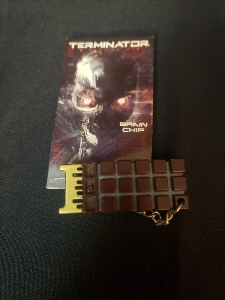 Terminator Genisys Brain Chip Keychain