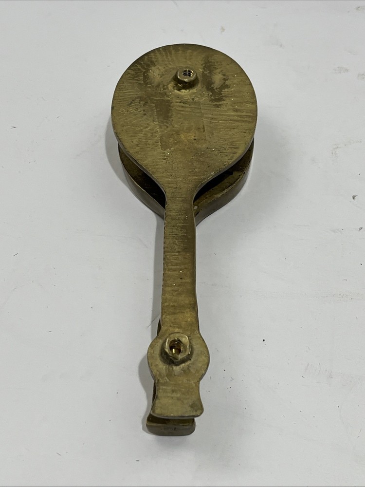 dav Windcurrent Collection Tennis Racket Solid Brass Door Knocker 8 3/4”