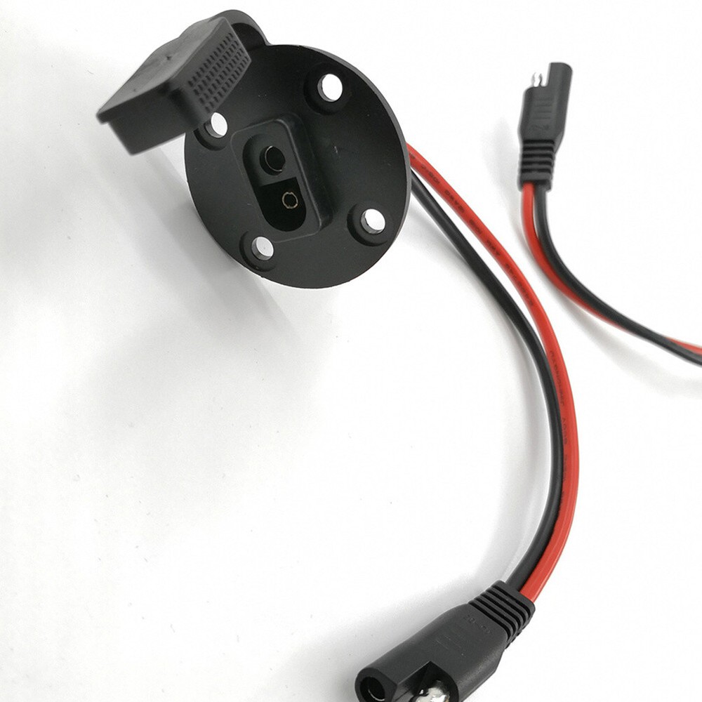 4 Sets Plug Quick-connect Terminals Sae Cable Battery Charger Connector