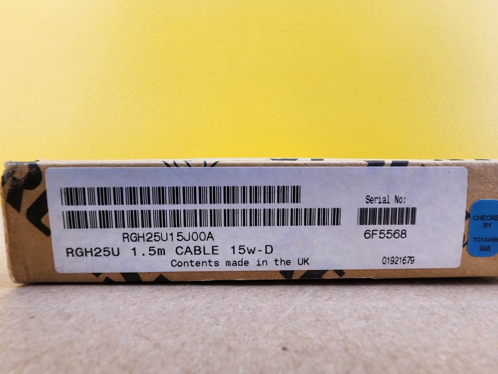 NEW Renishaw RGH25U15J00A Readhead Linear Encoder, 5 ft cable, 15-Pin D-Sub