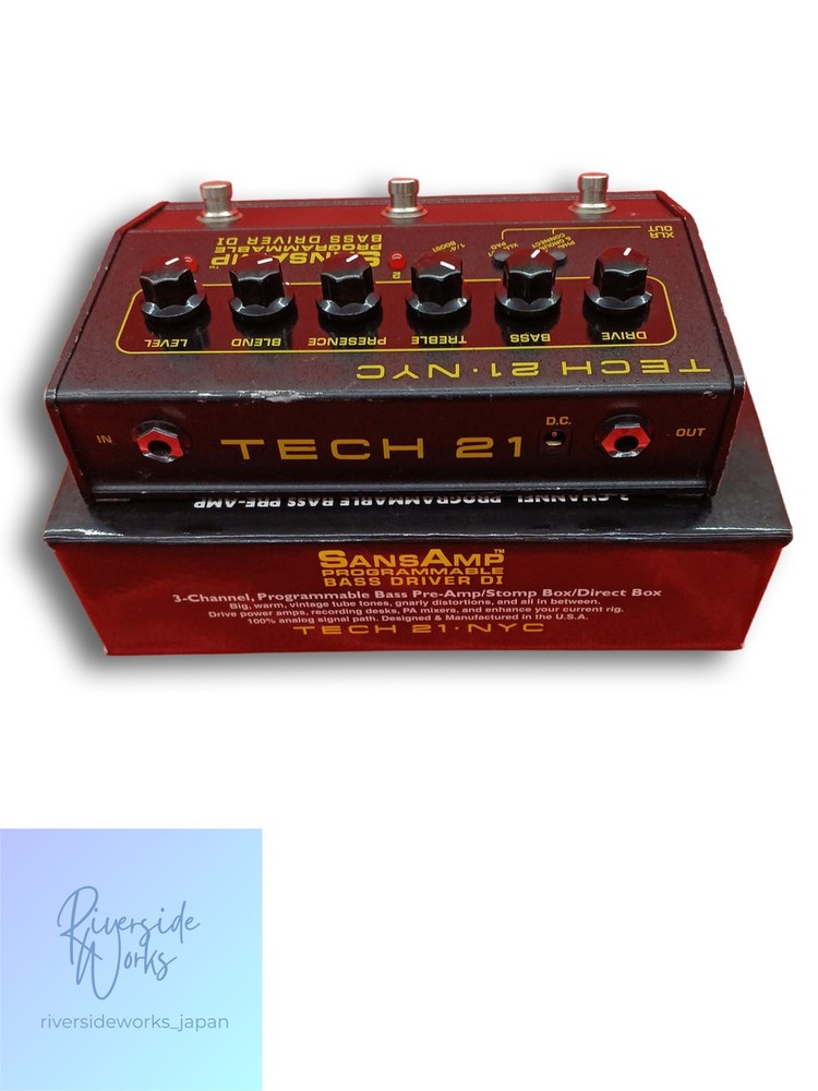 Tech 21 NYC SansAmp Programmable Bass Driver JP