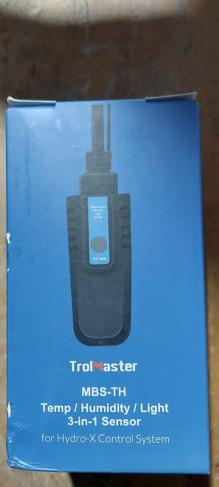 TrolMaster / MBS-TH / Temp, Humidity, Light, 3-in-1 Sensor for Hydro X