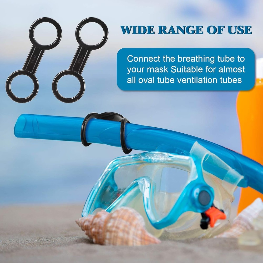 Silicone Snorkel Keeper Clip