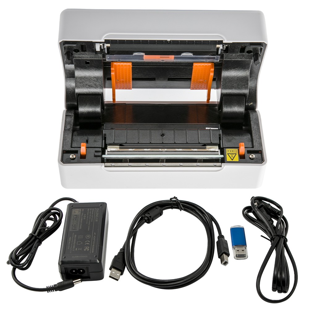 New Thermal Shipping Label Printer 4''×6'' Set With High Speed Printer