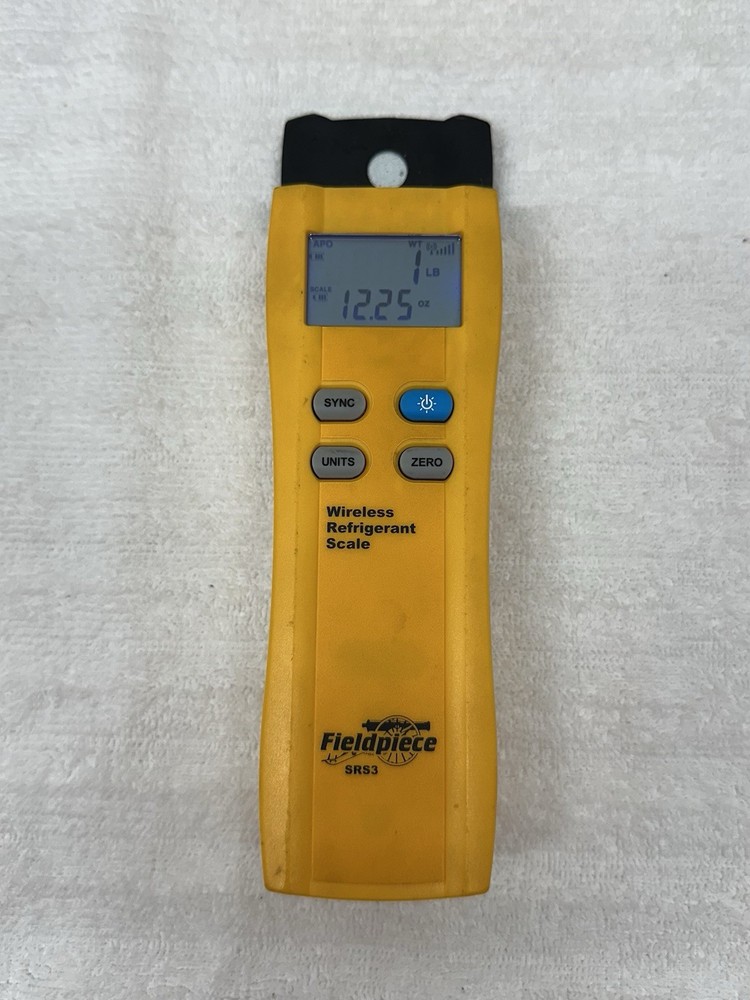 Fieldpiece SRS3 Wireless Refrigerant Scale w/ Remote