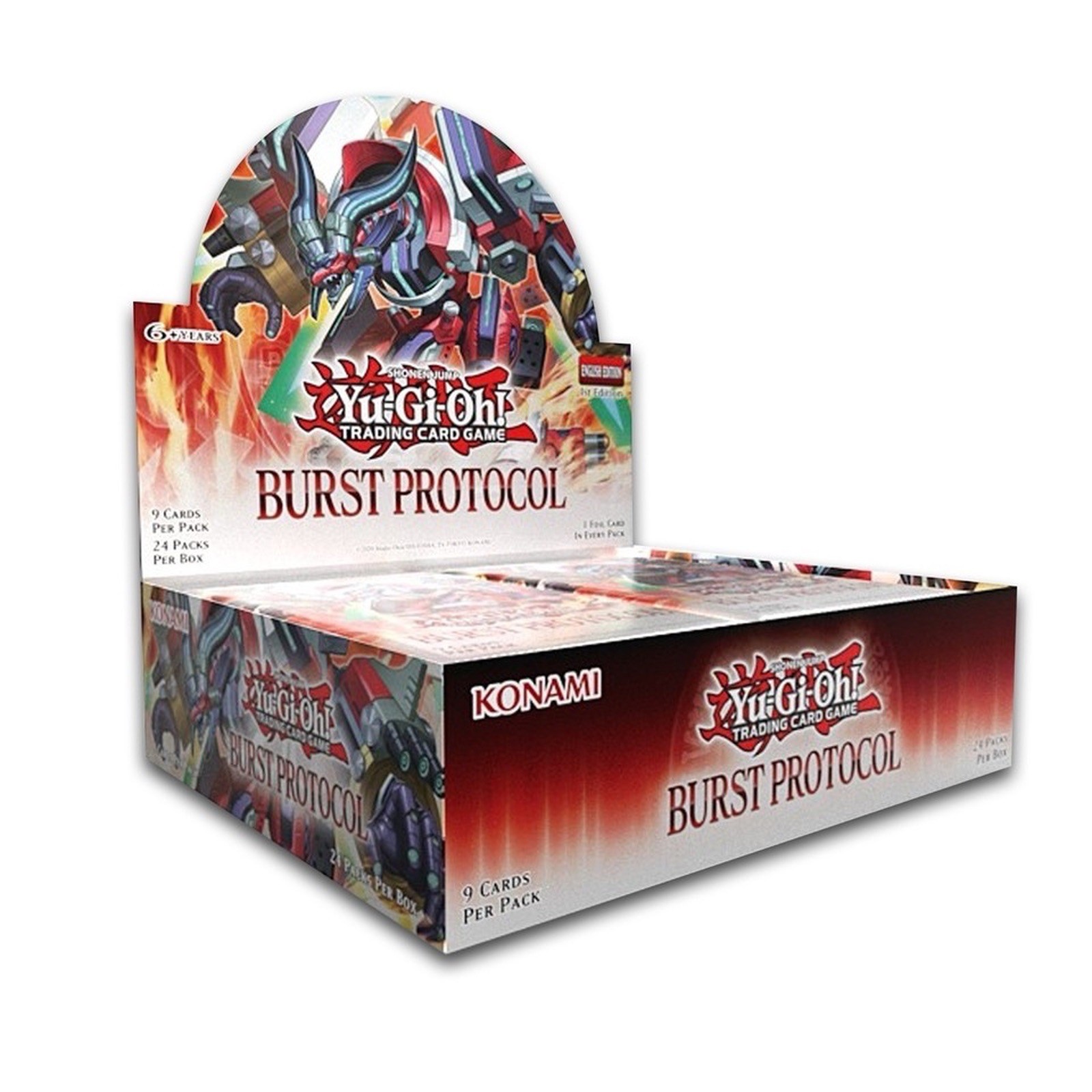 Yugioh Burst Protocol Booster Box 1st Edition Factory Sealed Ships 2/6