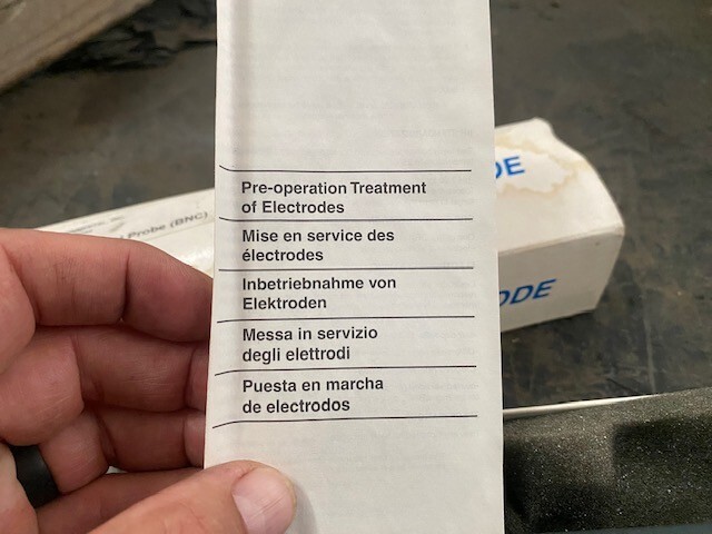 Electrode HEI 124-pH Probe, Hoffland Environmental