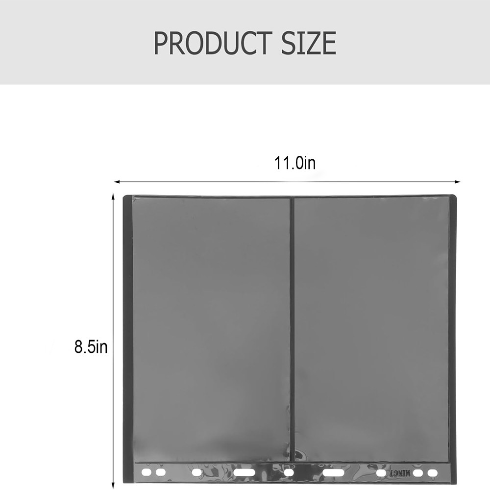 10Pcs Stamp Pages Coin Collectors 2 Lines Stamp Photo Book Album