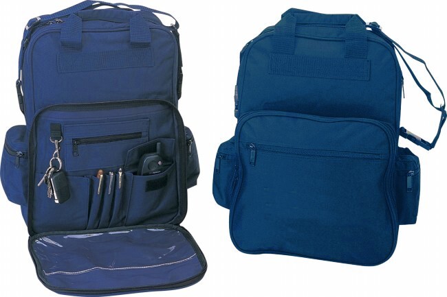 Versatile 3 Way Hiking Travel Backpack Multiple Pockets Organizer Navy Blue