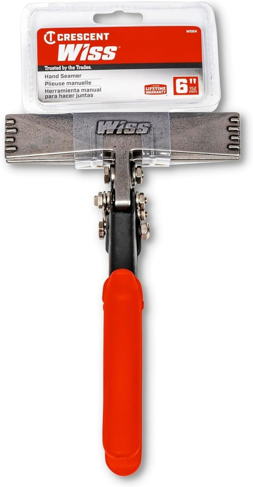 Crescent  6" Straight Handle Hand Seamer - WS6N
