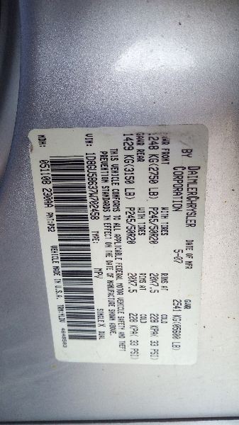 Transfer Case Model 140 from 2007 Dodge NITRO 4.0L 6571117