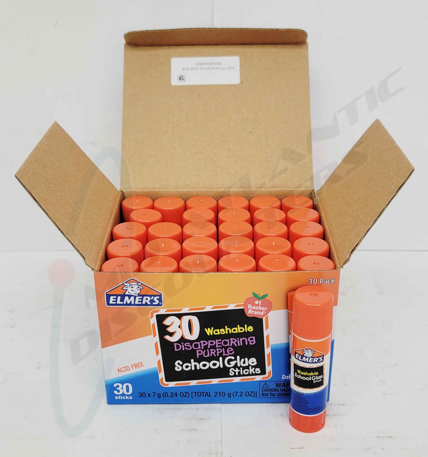 Lot of 120 Elmer’s Washable Disappearing Purple School Glue Sticks, 7g Each