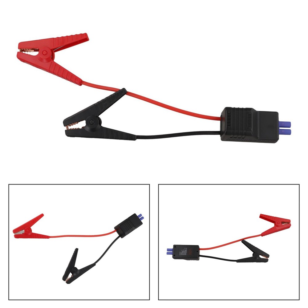Battery Cable For Jumper Clip with For EC5 Socket for Smart Booster Support
