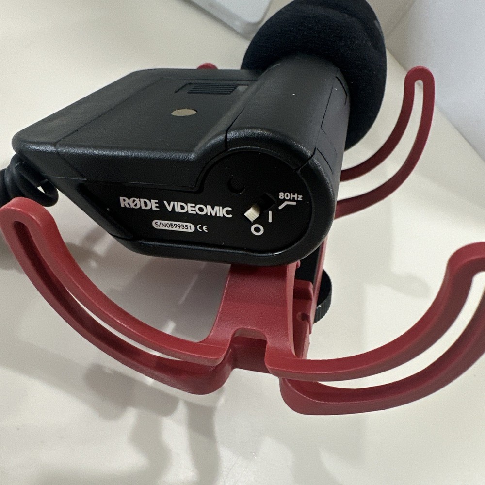 Rode RODVIDEOMIC Condenser Cable Professional Microphone Preowned