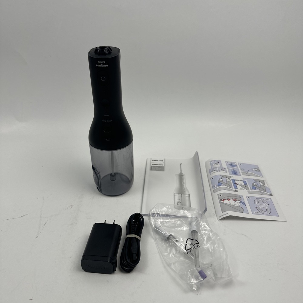 **Used/Powers On** Philips Sonicare Cordless Power Flosser 3000 Quad Stream