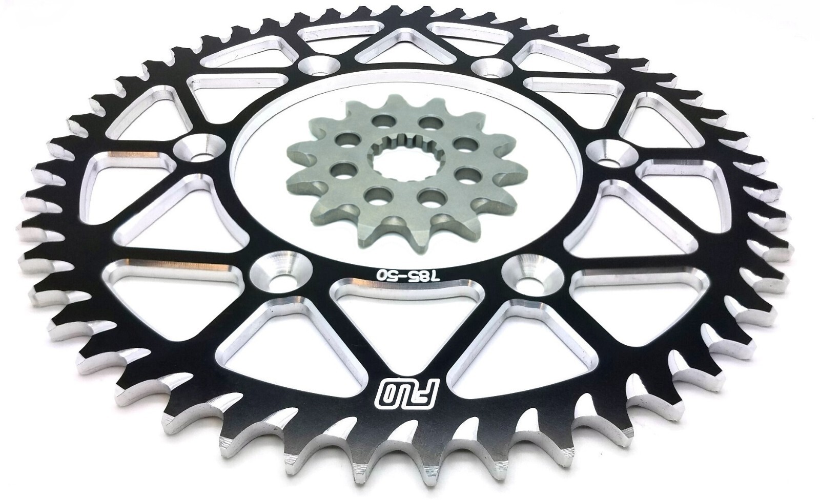 KTM Sprocket Set / Chain Combo Kit Gold Motocross Dirtbike Black 51T/13T