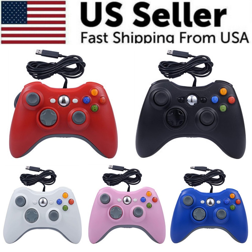 Wired Controller USB For PC Compatible For Xbox 360 / Windows 7 8 10 11 Gamepad